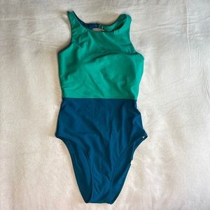 Summersalt Cove Color Block Open Back One Piece Swimsuit